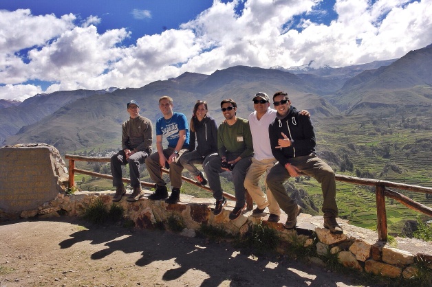 Colca Canyon tour group