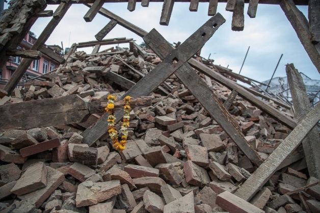 Nepal earthquake - photo by Omar Havana/Getty Images